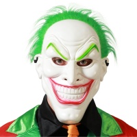 Lächelnder Joker Clown Maske