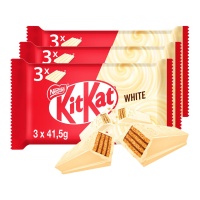 KitKat mit weißer Schokolade und Keksen - Nestlé - 3 Stück