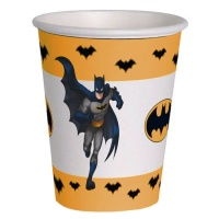 Batman Kompostierbare Pappbecher 255 ml - 8 Stück