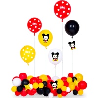 Kit de globos con soportes de Ratoncito - 52 unidades