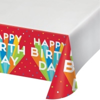 Big Birthday Bash Tischtuch 1,22 x 2,24 m