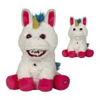 25 cm unheimliches Einhorn Kuscheltier aus Plüsch