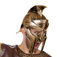 Goldener Gladiatorenhelm