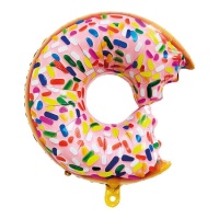 Bunter Donut-Ballon 73 cm