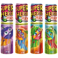 Super Heroes flüssiges Sprühbonbon 25 ml - 1 Stück