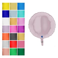 Runder Metallic-Ballon 46 cm - Grabo