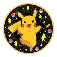 Pokemon Picachu Teller 23 cm - 8 Stück