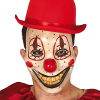 Finstere Killer Clown Maske