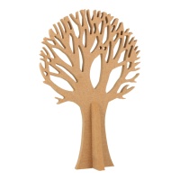 Scherenschnitt MDF Baum 3D - 20 cm