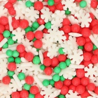 Weihnachtsmischung Streusel 180 gr - FunCakes