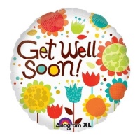 Get Well Soon Blumenballon 43 cm - Anagramm