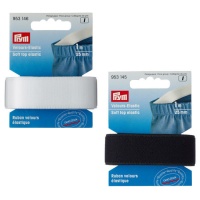 2,5 cm elastisches Samtband - Prym - 1 m