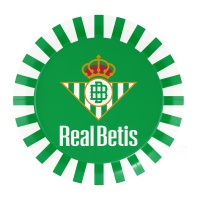 Real Betis Balompié Teller, 18 cm - 8 Stück