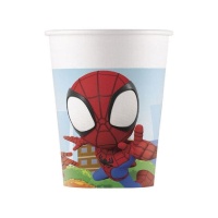 Spidey Gläser 200 ml - 8 Stück