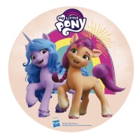 My Little Pony essbare Waffel 20 cm - Dekora