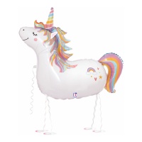 Laufender Einhorn-Globus 97 cm - Grabo