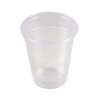 200 ml transparente Plastikbecher - 50 Stück.