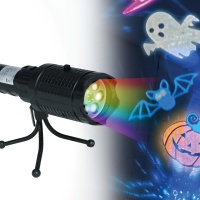 Batterie und usb led projektor mit Halloween-Stativ