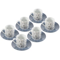 90 ml Tasse Hydraulischer Kaffee - 6 Leistungen