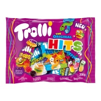 Tüte mit Bonbons - einzeln verpackt - Trolli The Original Hits - 200 g